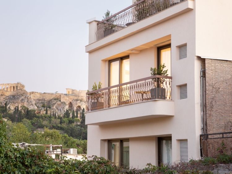 outside facade view, altar suites, athens, greece, secretplaces