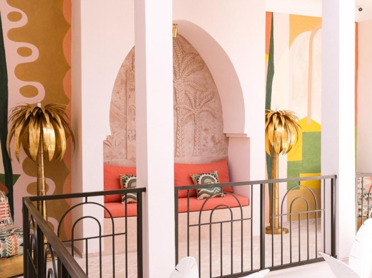 riad pompon hotel marrakech marruecos secretplaces bohemio